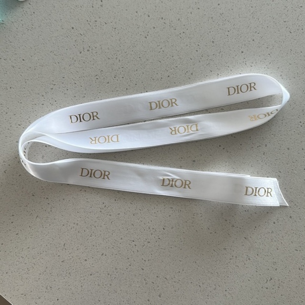 Dior authentic ribbon string